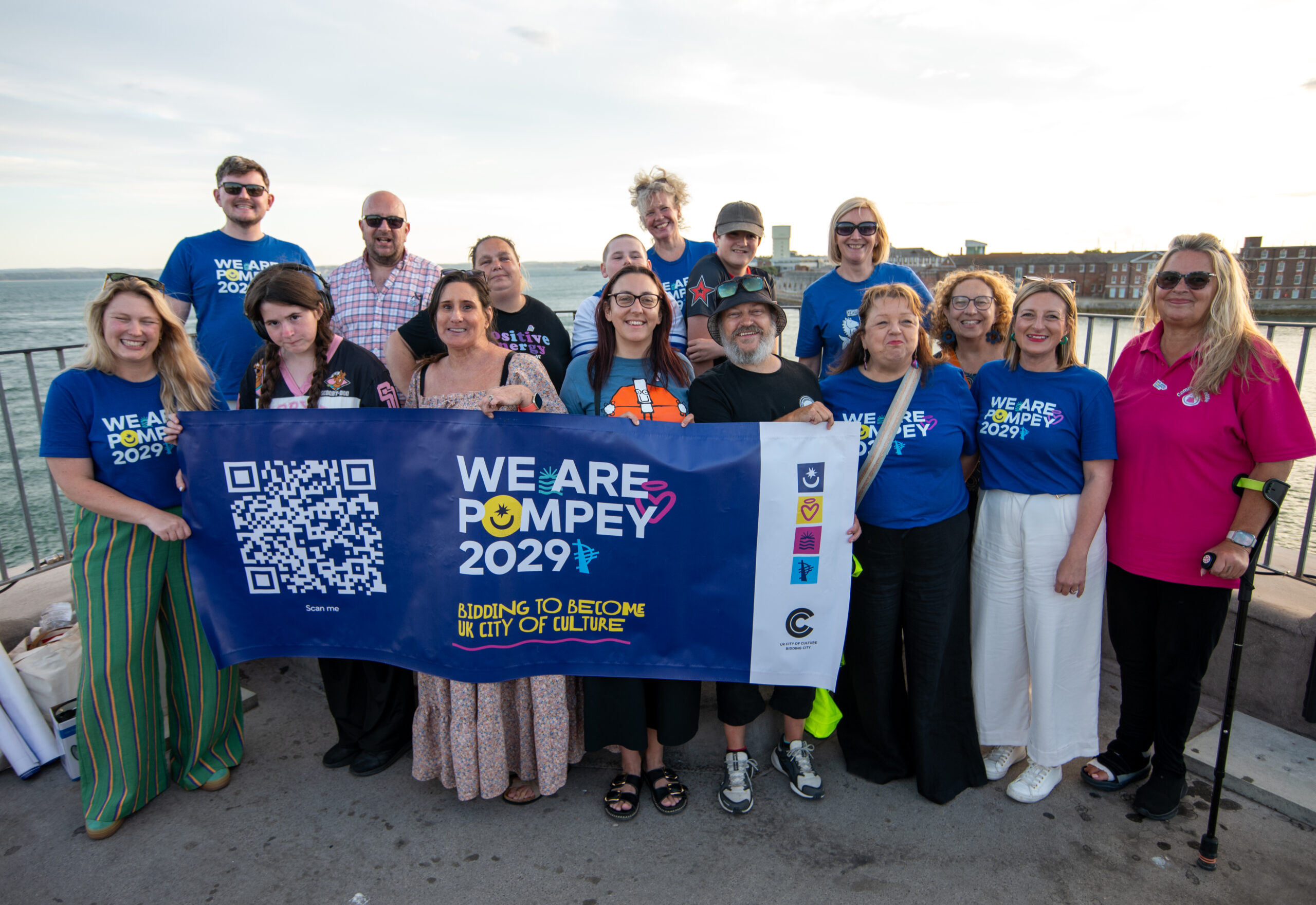 Seekers Create community with We Are Pompey team