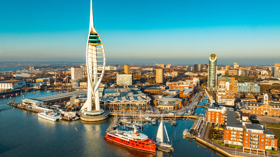 Spinnaker Tower and Gunwharf Quays Spinnaker Tower and Gunwharf Quays